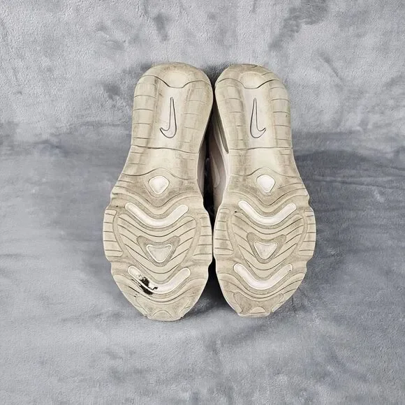 Nike Air Max 200 Womens Size 10 White And Beige Mesh Trainers Low‎ Top Dad Shoes - Picture 3 of 8